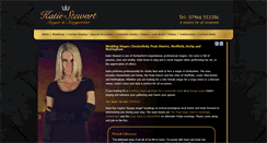 Desktop Screenshot of katiethesinger.co.uk